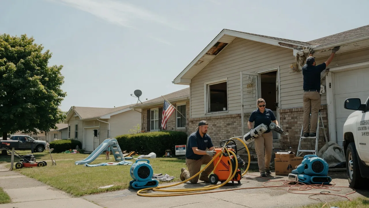 Water Damage Restoration in El Paso, IL near me